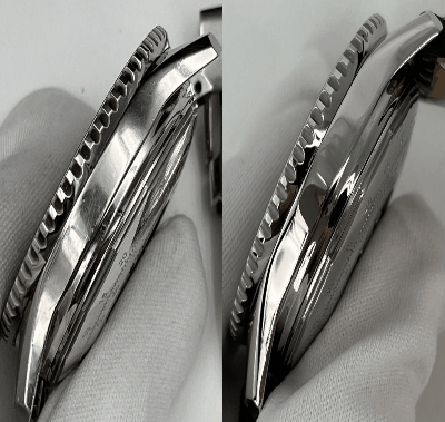 Часы Breitling полировка + замена ремешка